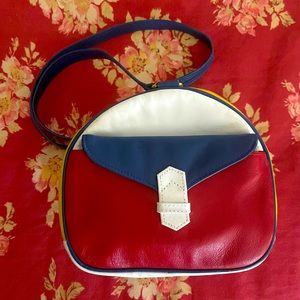 Jennifer Moore multi colored small crossbody bag